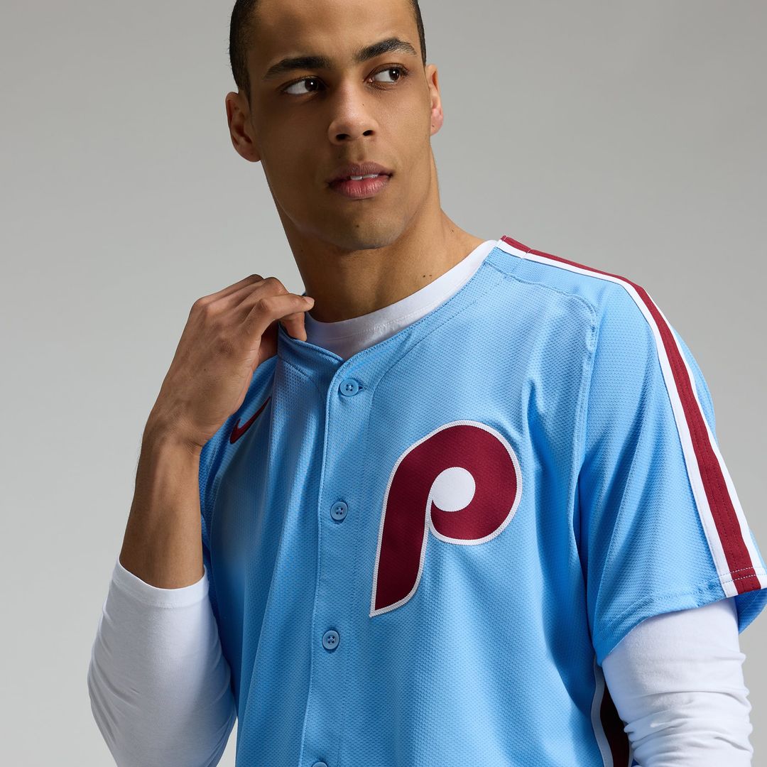 Philadelphia Phillies Nike Cream Alternate 2 Elite Jersey
