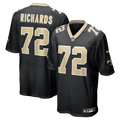 New Orleans Saints Asim Richards Nike Black Team Game Jersey