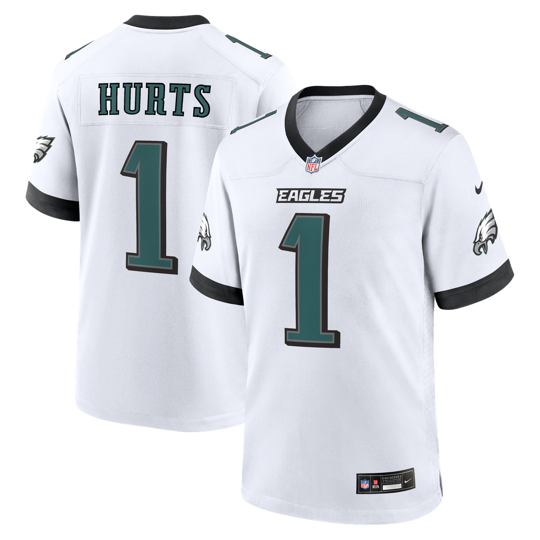 Philadelphia Eagles Jalen Hurts Nike Black Alternate Game Jersey
