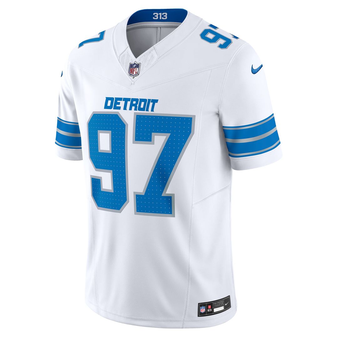 Detroit Lions Aidan Hutchinson Nike Black 2nd Alternate Vapor F.U.S.E. Limited Jersey