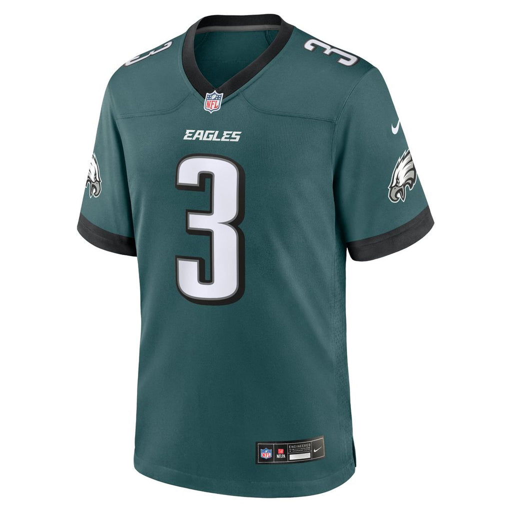 Philadelphia Eagles Nolan Smith Nike Midnight Green Team Game Jersey