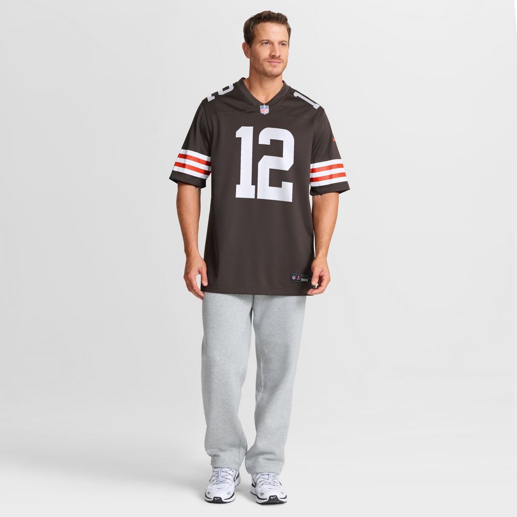 Cleveland Browns Denzel Boston Nike Brown Game Jersey