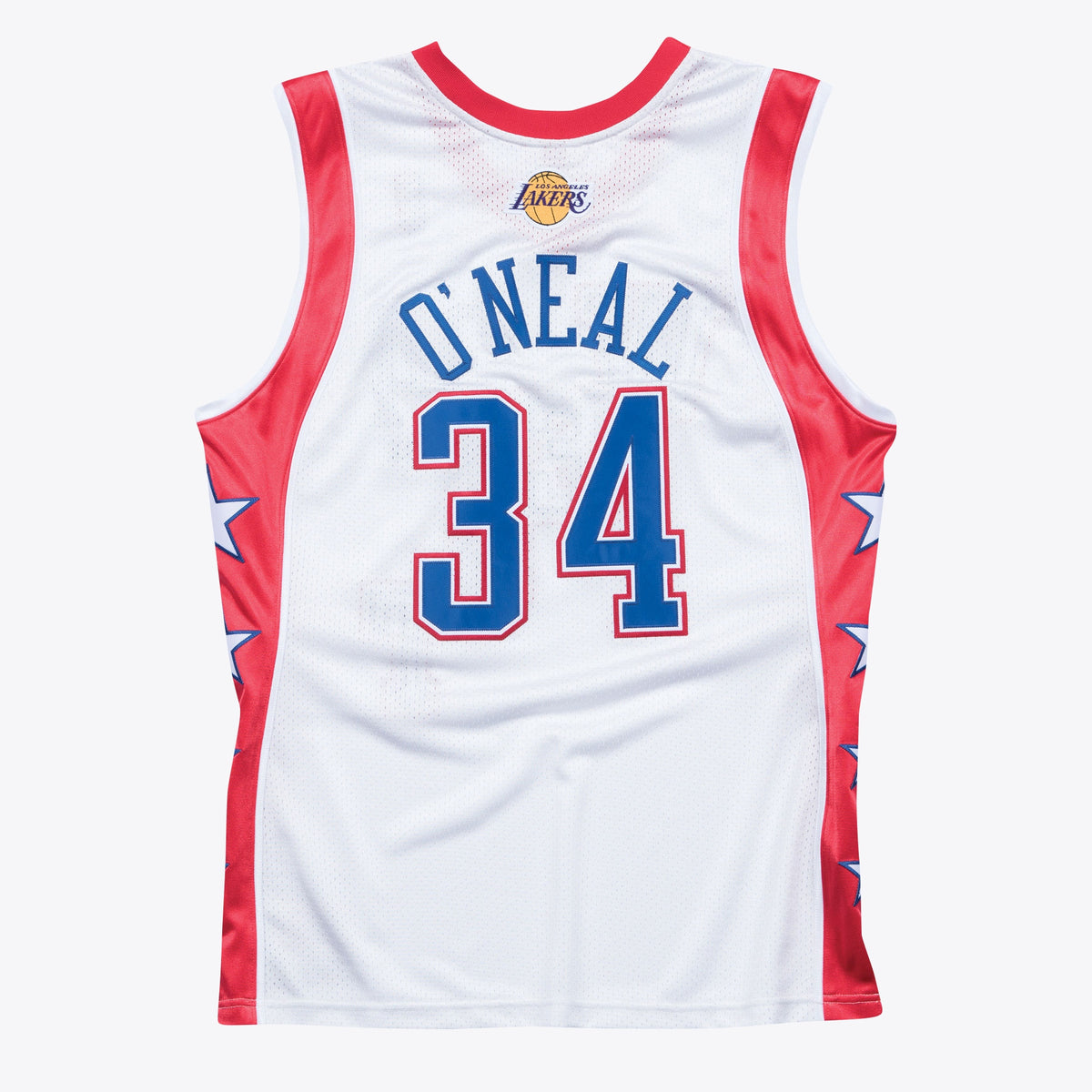 NBA 2004 West Shaquille ONeal Authentic All-Star Jersey By Mitchell & Ness - White