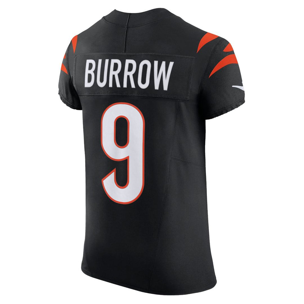 Cincinnati Bengals Joe Burrow Nike Black Team Vapor F.U.S.E. Elite Jersey
