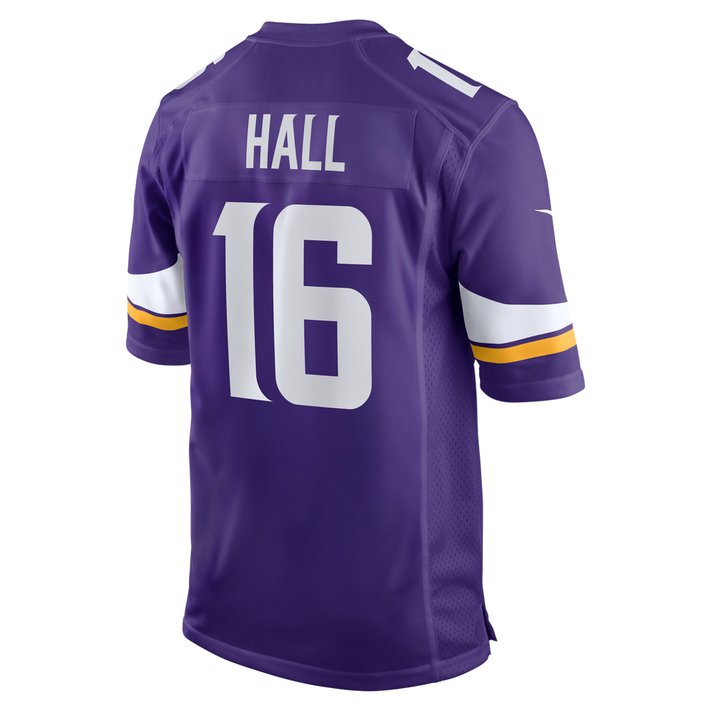 Minnesota Vikings Jaren Hall Nike Purple Game Jersey