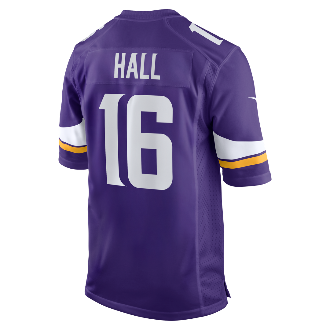 Minnesota Vikings Jaren Hall Nike Purple Game Jersey