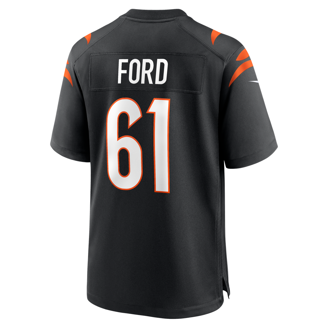 Cincinnati Bengals Cody Ford Nike Black Game Jersey