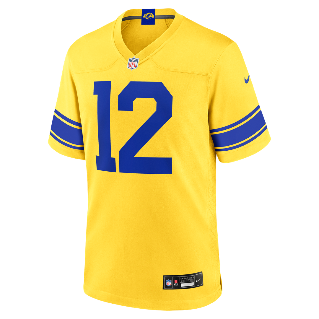 Los Angeles Rams Puka Nacua Nike White White Game Player Jersey
