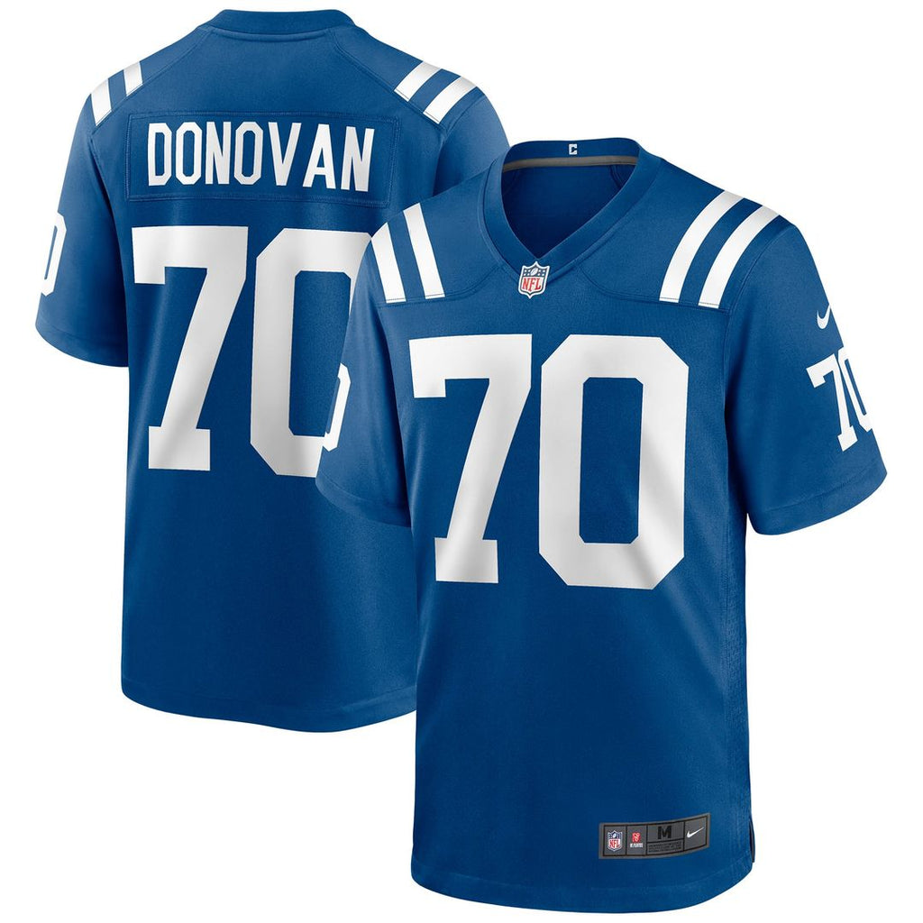 Indianapolis Colts Art Donovan Nike Royal Game Retired Player Jersey