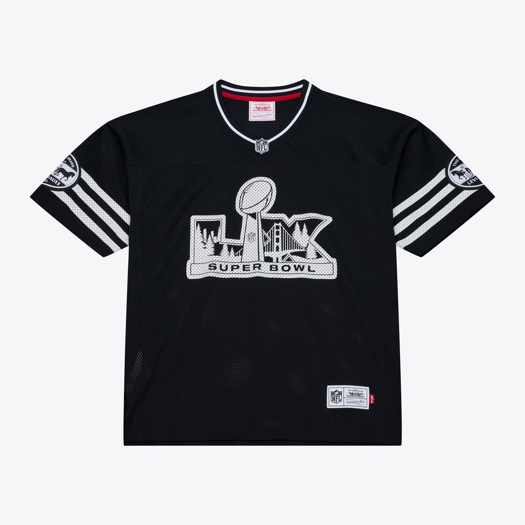 Unisex Super Bowl LX Mitchell & Ness x Levi's Black Legacy Jersey