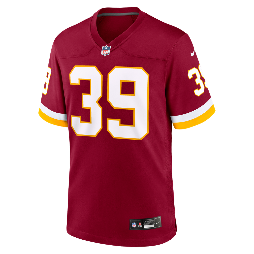 Washington Commanders Jeremy Reaves Nike Burgundy Game Jersey