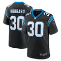 Carolina Panthers Chuba Hubbard Nike Black Team Game Jersey
