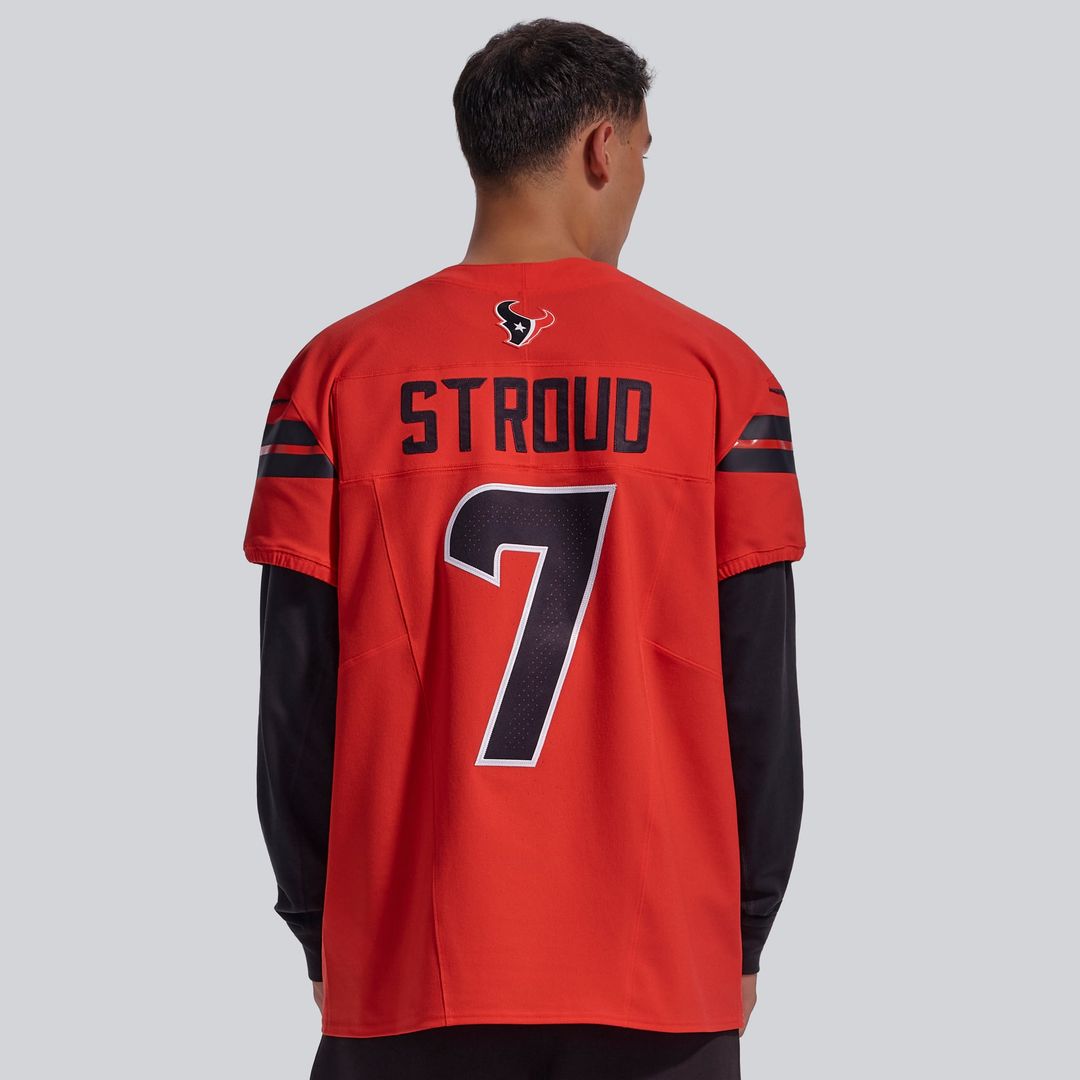 Houston Texans C.J. Stroud Nike Red Alternate Vapor F.U.S.E. Elite Jersey