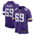 Minnesota Vikings Jared Allen Nike Purple Retired Player Game Jersey