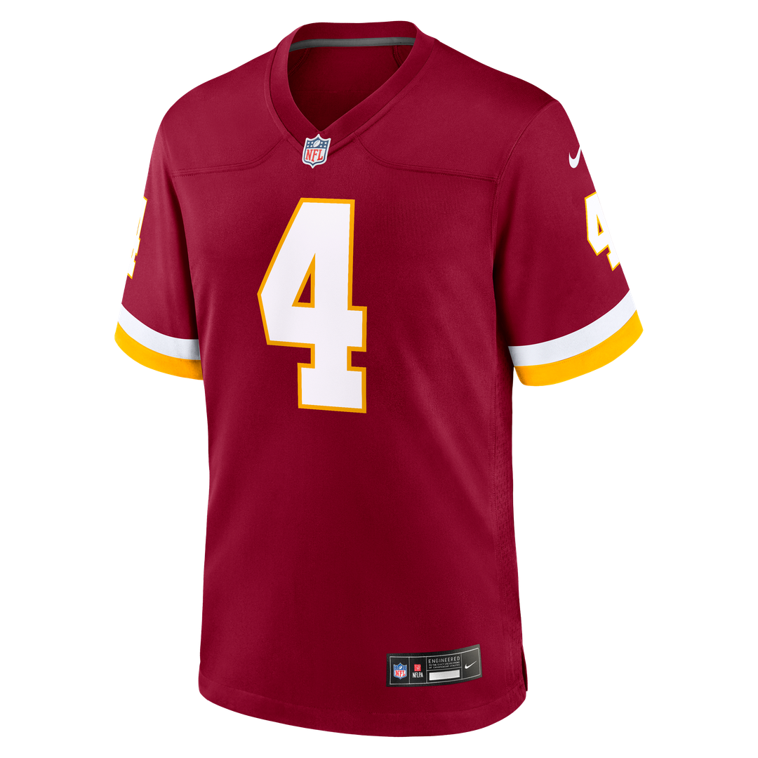 Washington Commanders Frankie Luvu Nike White Game Super Bowl Era Jersey