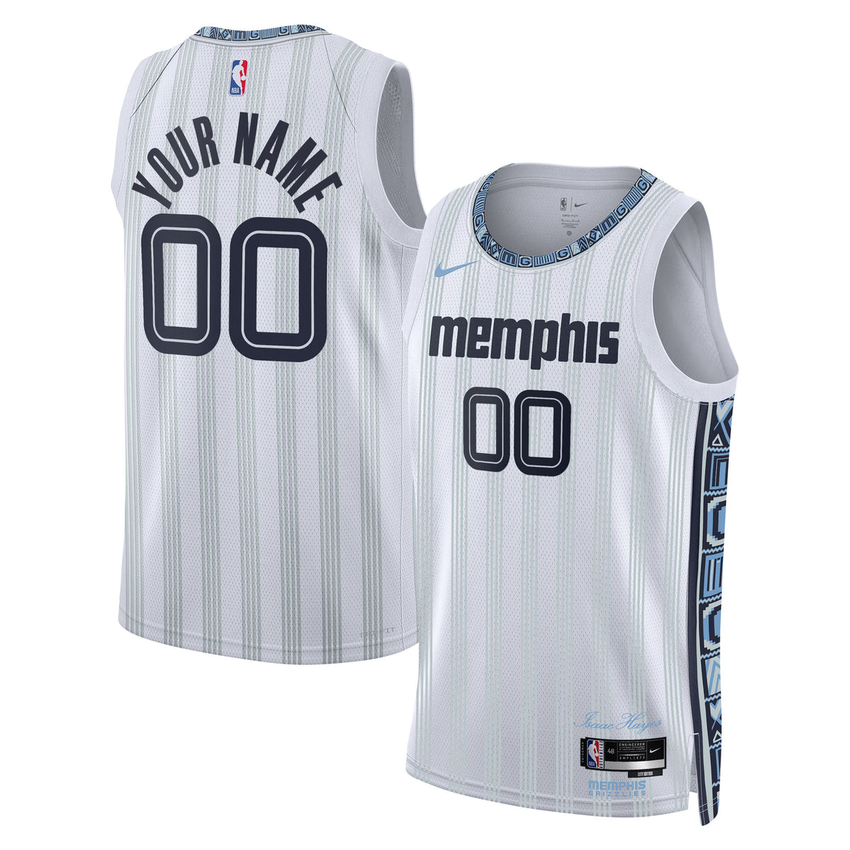 Nike Memphis Grizzlies 2025/26 City Edition Swingman Jersey - Custom - Unisex