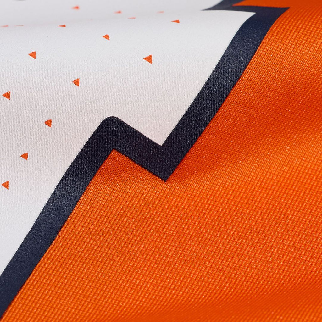 Denver Broncos Frank Crum Nike Orange Team Game Jersey