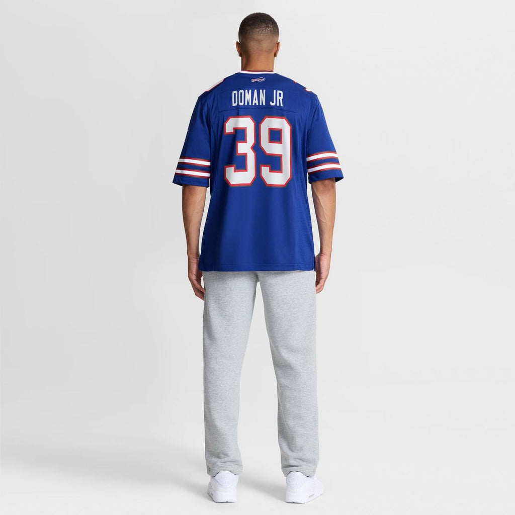Buffalo Bills Tommy Doman Jr Nike Royal Team Game Jersey