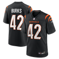 Cincinnati Bengals Oren Burks Nike Black Team Game Jersey