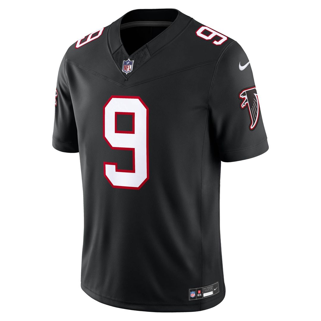 Atlanta Falcons Michael Penix Jr. Nike Red Team Vapor F.U.S.E. Stitched Limited Jersey
