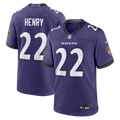 Baltimore Ravens Derrick Henry Nike Purple Team Game Jersey