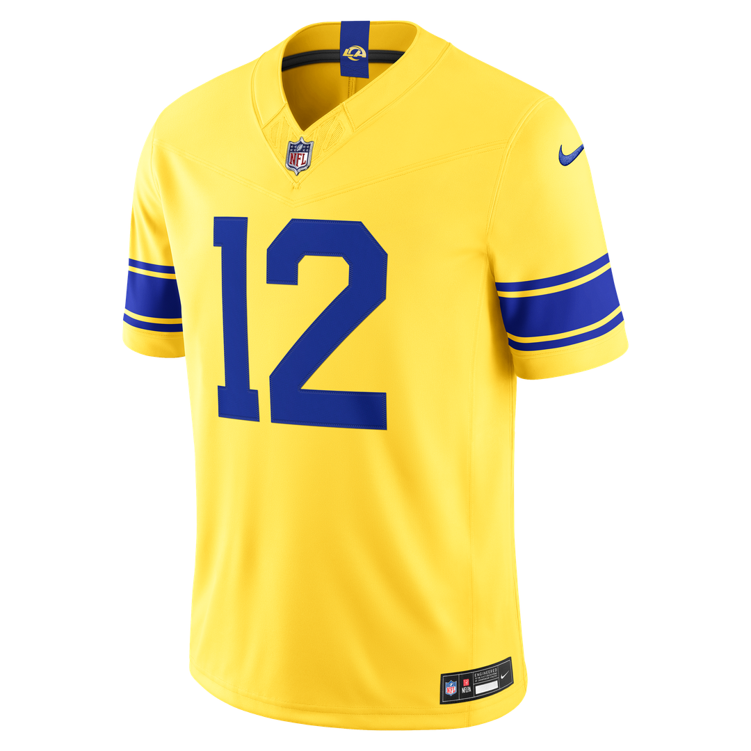 Los Angeles Rams Puka Nacua Nike Royal Team Vapor F.U.S.E. Stitched Limited Jersey