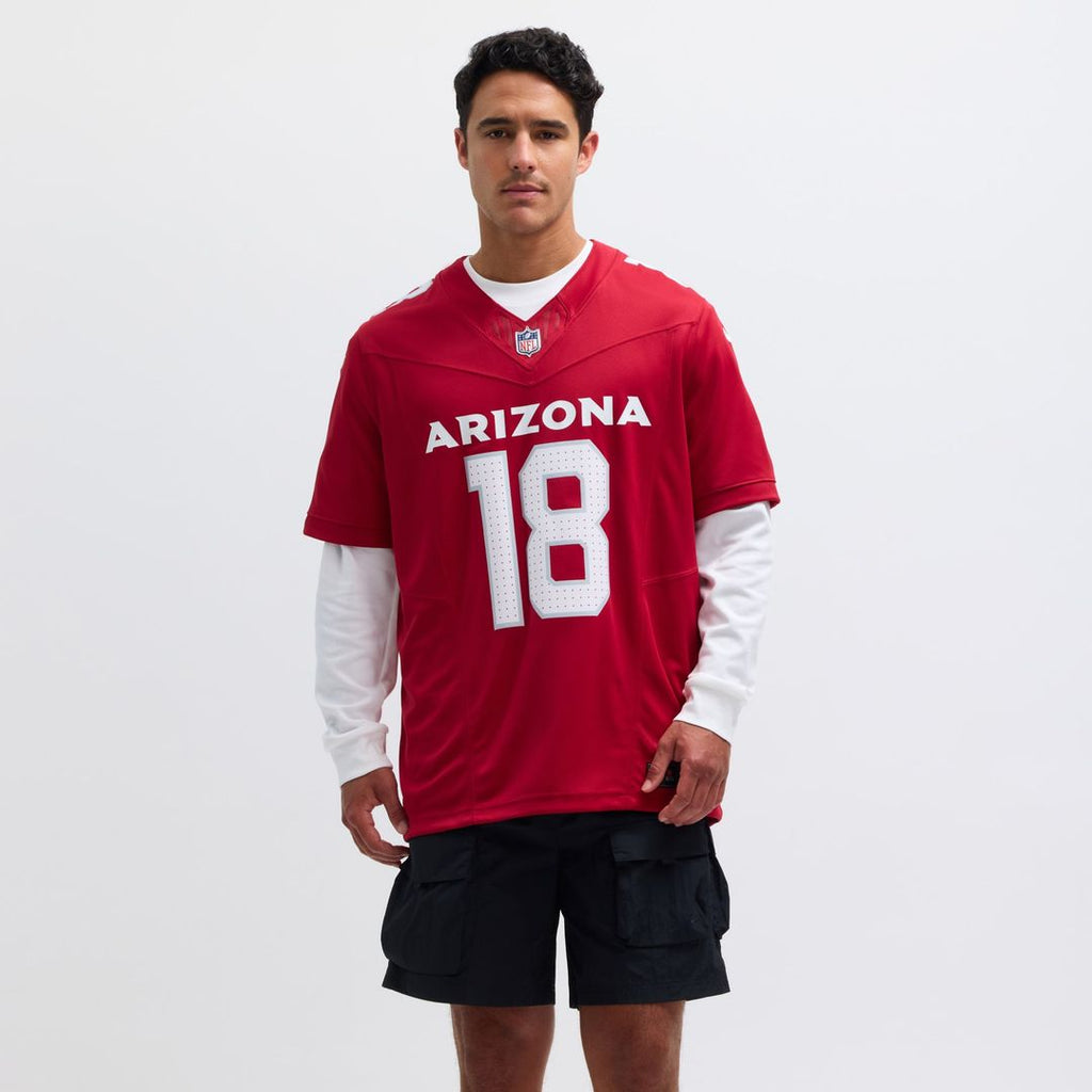 Arizona Cardinals Marvin Harrison Jr. Nike Cardinal Vapor F.U.S.E. Limited Jersey