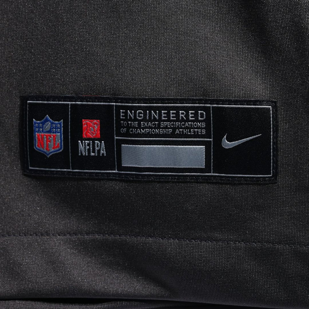 Tampa Bay Buccaneers Nike Pewter Alternate Custom Game Jersey