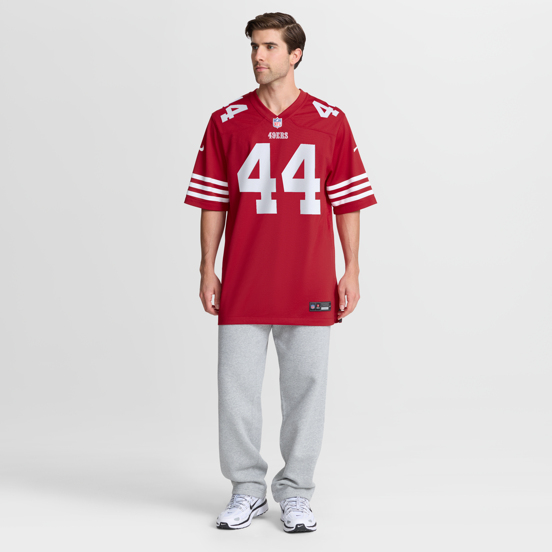 San Francisco 49ers Kyle Juszczyk Nike Scarlet Player Game Jersey