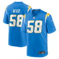 Los Angeles Chargers Marlowe Wax Nike Powder Blue Team Game Jersey