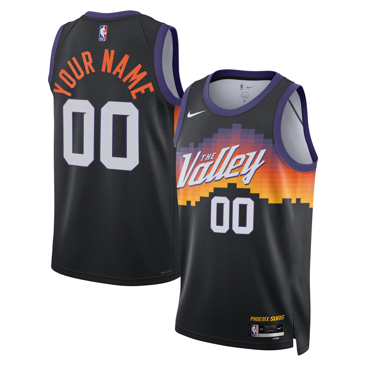 Nike Phoenix Suns 2025/26 City Edition Swingman Jersey - Custom - Unisex