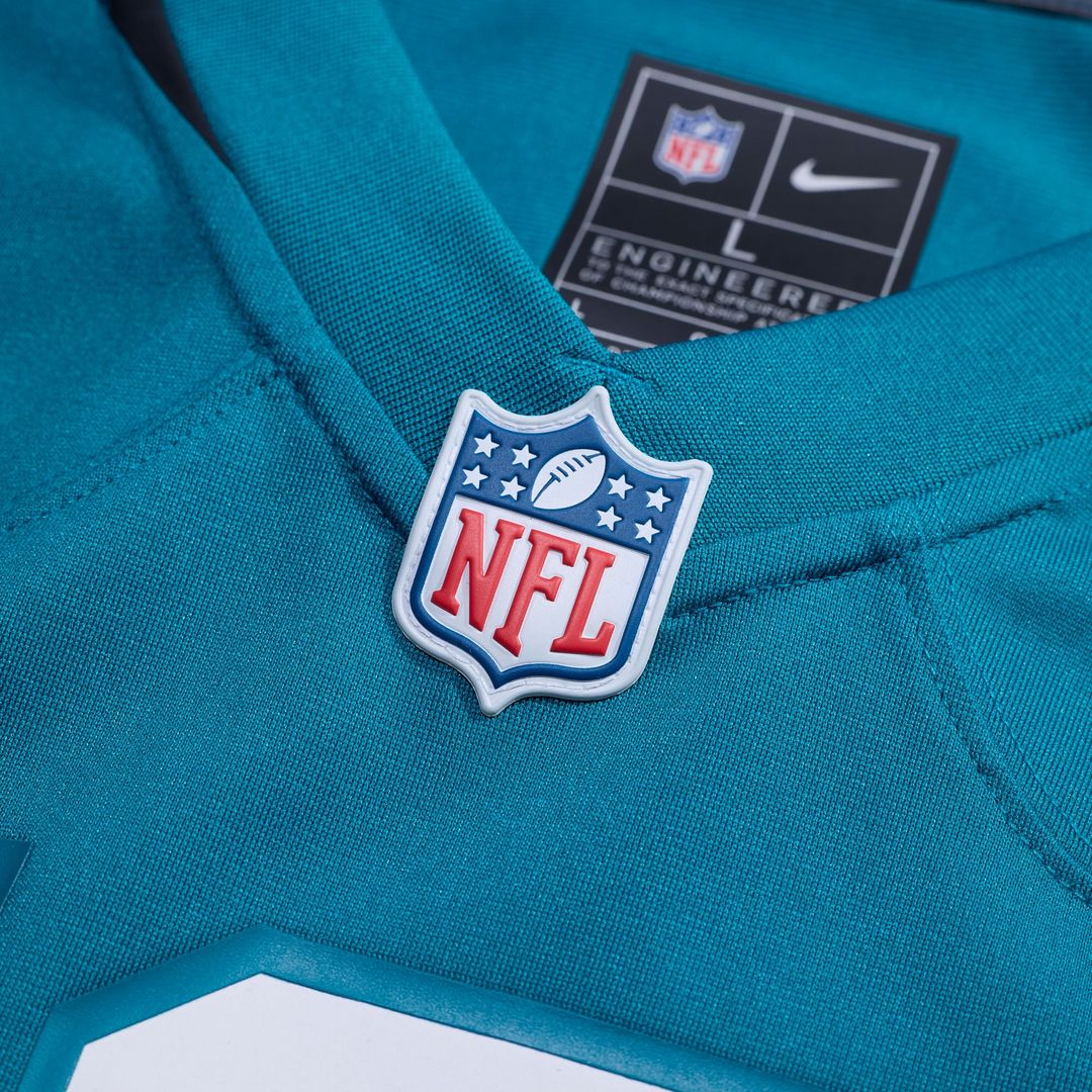 Jacksonville Jaguars Anton Harrison Nike Teal Game Jersey