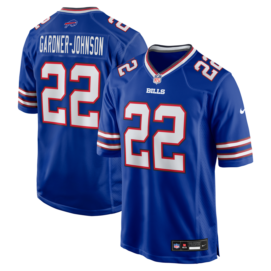 Buffalo Bills Chauncey Gardner-Johnson Nike Royal Team Game Jersey