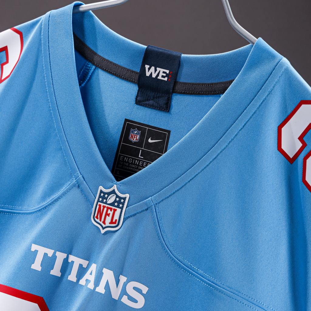 Tennessee Titans Chimere Dike Nike White Game Jersey