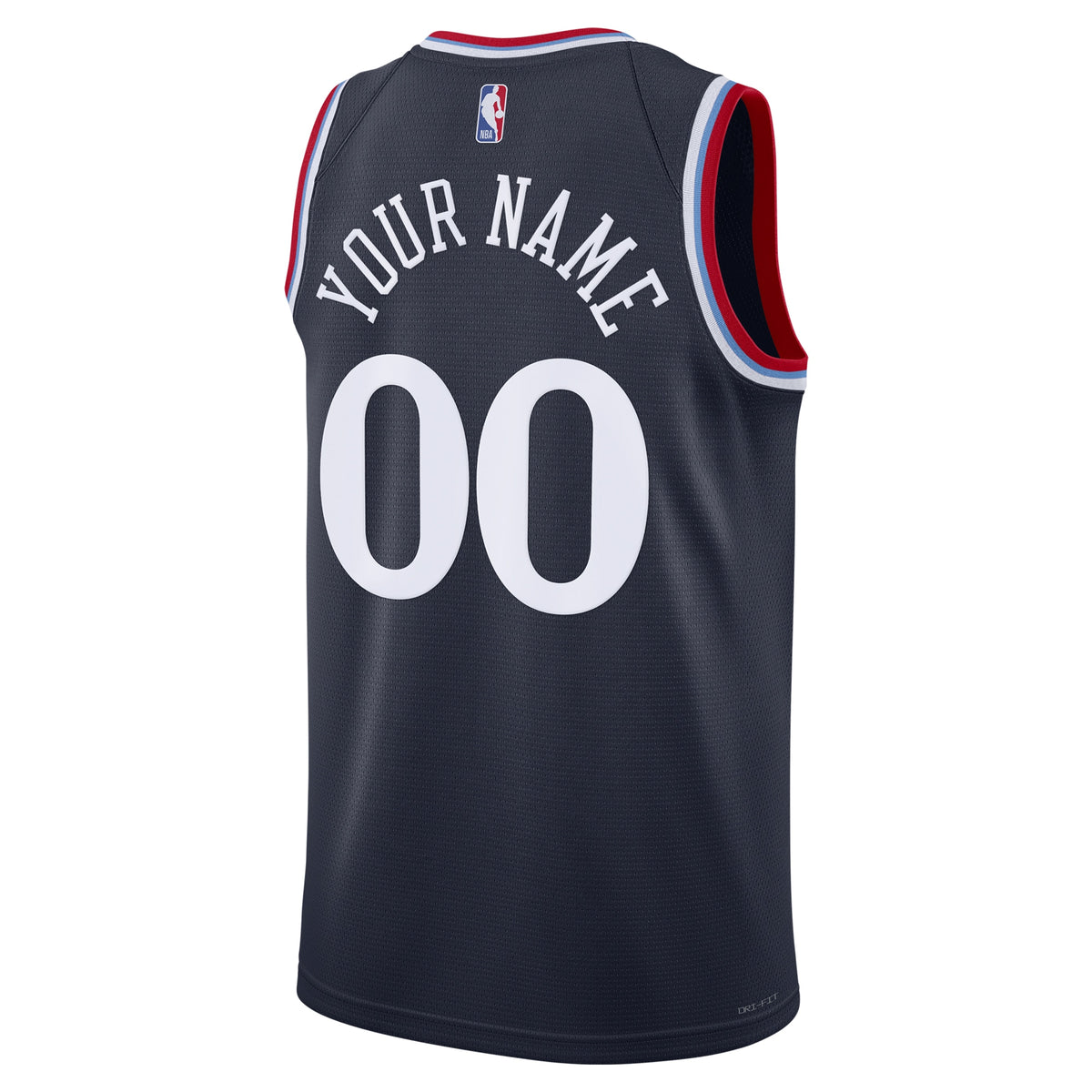 Los Angeles Clippers Nike Replica Icon Swingman Jersey - Custom - Unisex