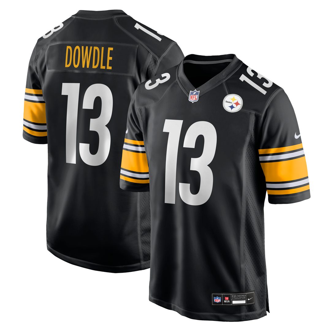 Pittsburgh Steelers Rico Dowdle Nike Black Game Jersey