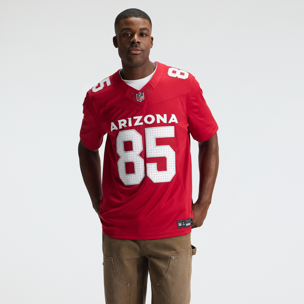 Arizona Cardinals Trey McBride Nike White Vapor F.U.S.E. Stitched Limited Jersey