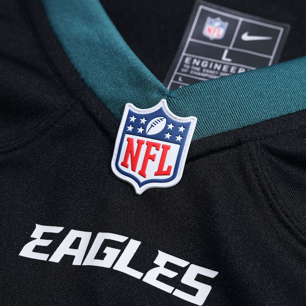 Philadelphia Eagles Saquon Barkley Nike Midnight Green Game Player Jersey