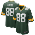 Green Bay Packers Jermichael Finley Nike Green Game Retired Player Jersey