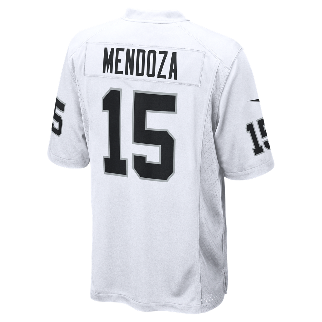 Las Vegas Raiders Fernando Mendoza Nike White Game Player Jersey