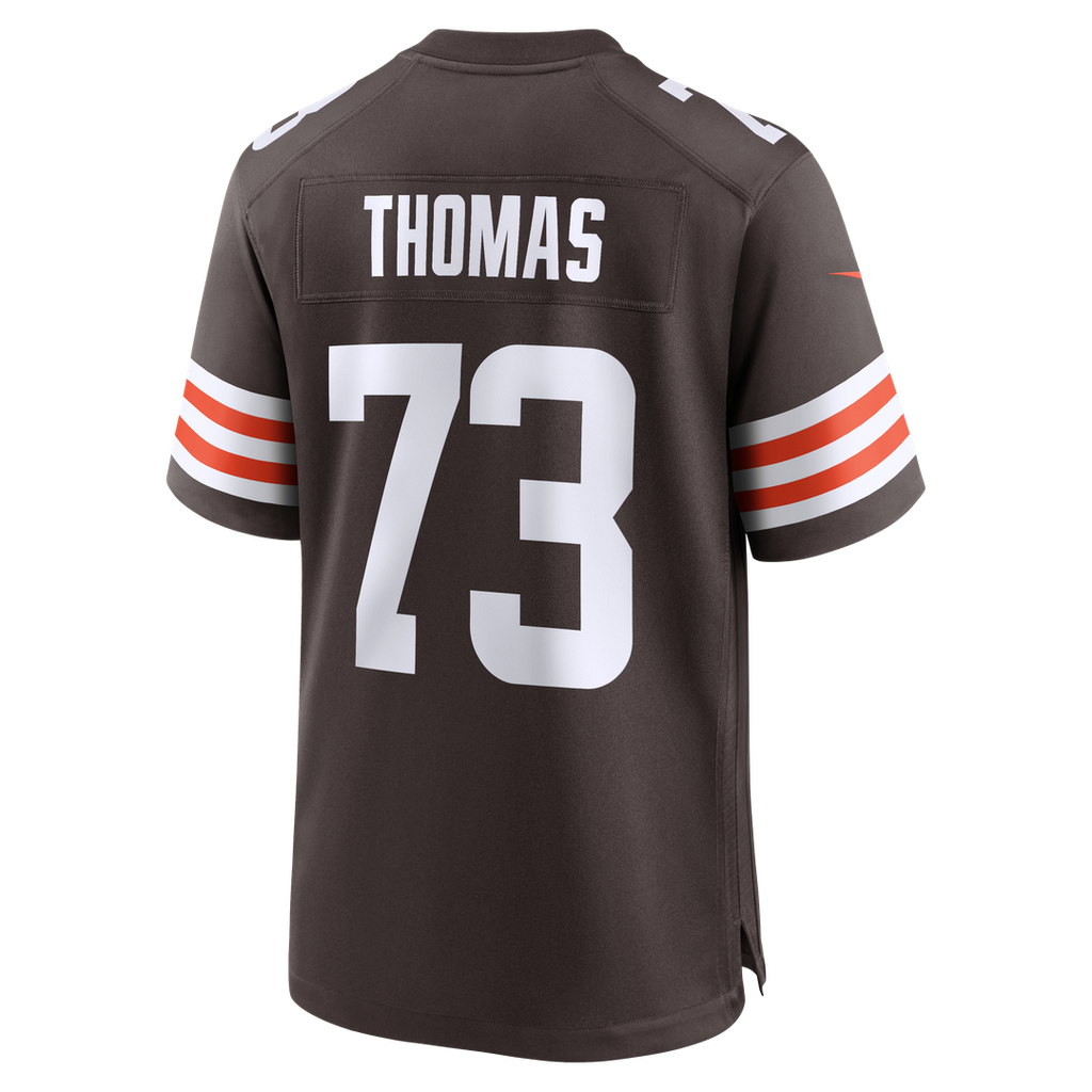 Cleveland Browns Joe Thomas Nike Brown Retired Game Player Jersey