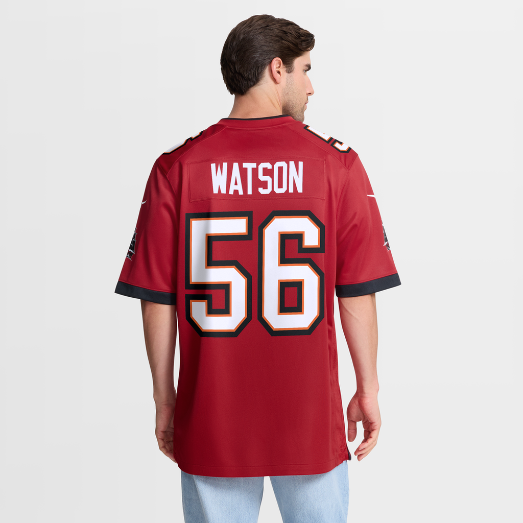 Tampa Bay Buccaneers Desmond Watson Nike Red Team Game Jersey