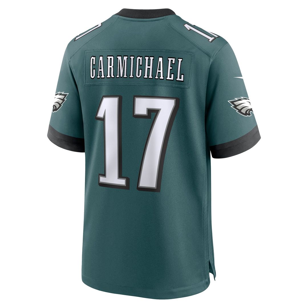 Philadelphia Eagles Harold Carmichael Nike Midnight Green Team Retired Player Game Jersey