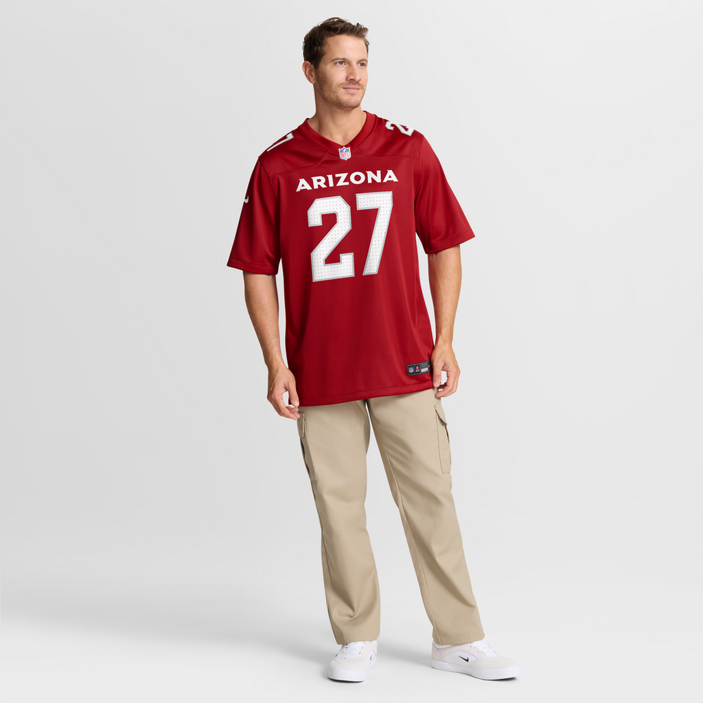 Arizona Cardinals Divaad Wilson Nike Cardinal Team Game Jersey