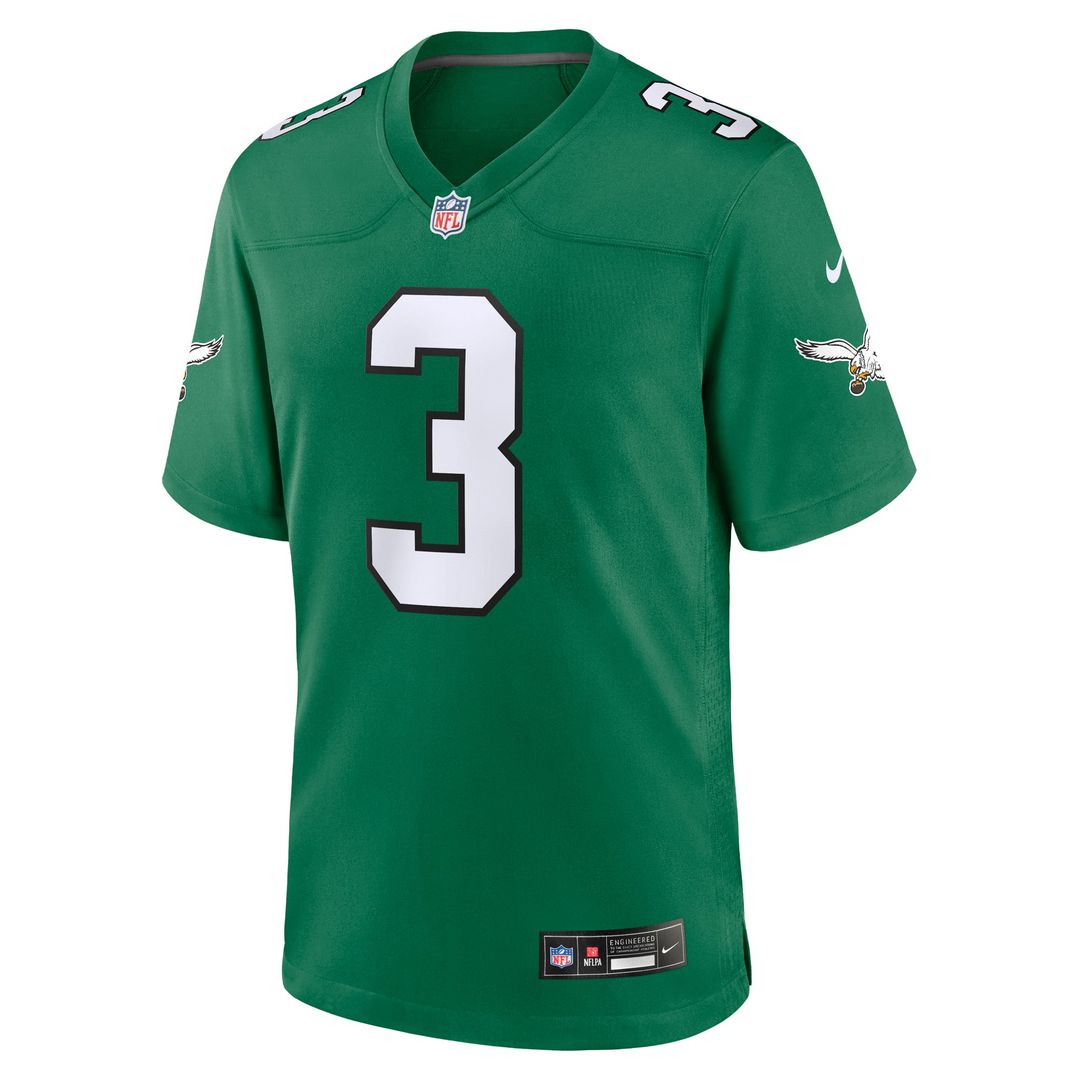 Philadelphia Eagles Nolan Smith Nike Kelly Green Alternate Game Jersey