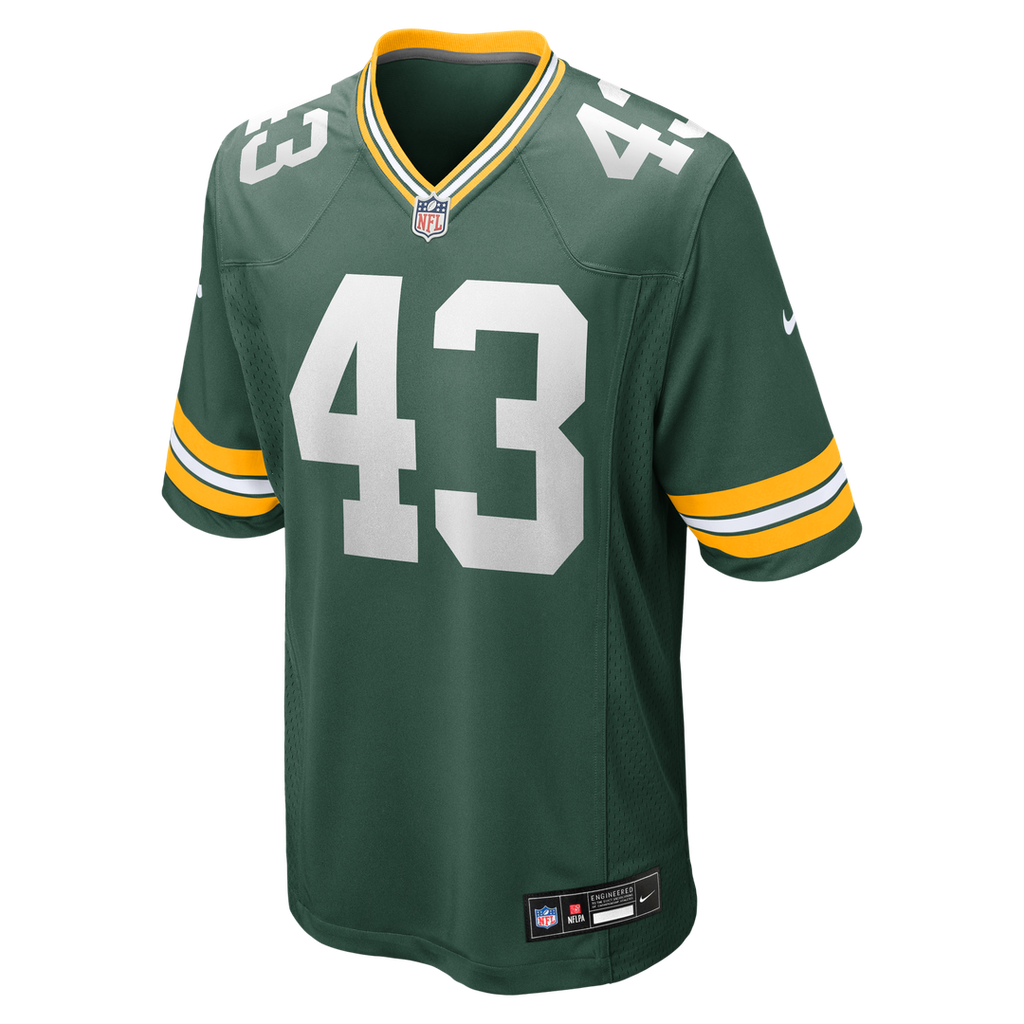 Green Bay Packers Kiondre Thomas Nike Green Game Player Jersey