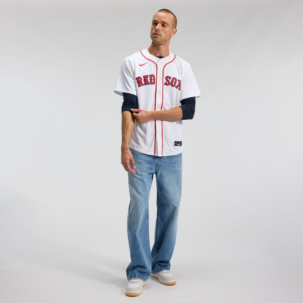 Boston Red Sox Nike White Home Limited Jersey