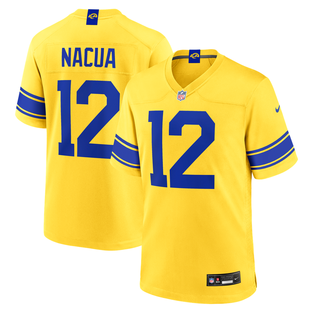 Los Angeles Rams Puka Nacua Nike Royal Team Game Player Jersey