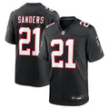 Atlanta Falcons Deion Sanders Nike Black Retired Player Alternate Game Jersey