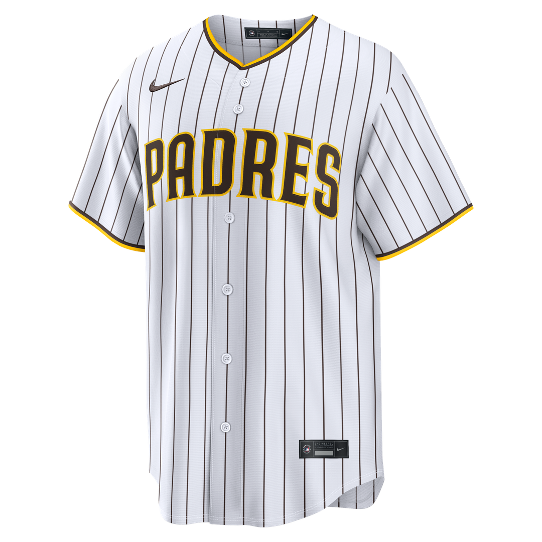 San Diego Padres Michael King Nike White Home Replica Jersey